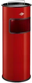 Kosze na śmieci - Wesco 150 601 02 popielniczka 30 litrów, z sitkiem, czerwony 150 601-02 - miniaturka - grafika 1