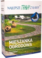 Trawy i trawniki - Najlepsze Trawy z Iławy Mieszanka traw Ogrodowa 1 kg - miniaturka - grafika 1