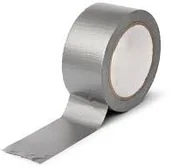 Taśmy klejące - Dalpo sp. z o.o. Taśma naprawcza srebrna 48mm x 50m TN-014 - miniaturka - grafika 1