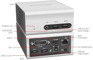 Club 3D CSV-3104D - Stacje dokujące i replikatory portów - miniaturka - grafika 9