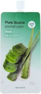 Missha Pure Source Pocket Pack Aloe 10 ml - Maseczki do twarzy - miniaturka - grafika 2