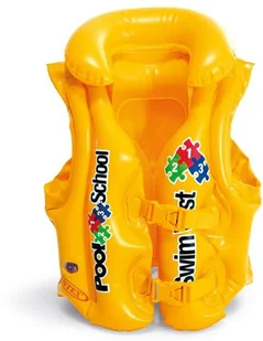 Intex Kamizelka ratunkowa żółta 58660 - Zabawki i gry sportowe - miniaturka - grafika 9