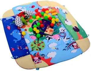 FUNFIT KIDS Mata edukacyjna z piłeczkami FUNFIT KIDS 2757 Mata EDU - Maty edukacyjne - miniaturka - grafika 11