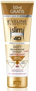 Eveline Cosmetics Slim Extreme peeling do ciała Gold Draining Peeling-Massage 250 ml - Peelingi do ciała - miniaturka - grafika 2