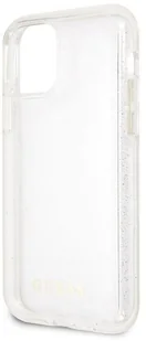 Guess Glitter Case Etui iPhone 11 Pro Max Silver 10_17111 - Etui i futerały do telefonów - miniaturka - grafika 4