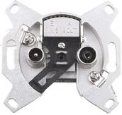 Gniazdka elektryczne - Emos Gniazdo abonenckie końcowe EU3601P J0203 - miniaturka - grafika 1