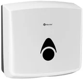 Dozowniki papieru i mydła dla firm - Merida Pojemnik na ręczniki składane COMO plastik biały ACB101 - miniaturka - grafika 1