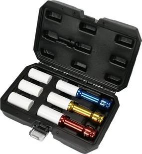 Yato ZESTAW NASADEK DŁUGICH UDAROWYCH DO FELG ALUMINIOWYCH 1/2" CRMO ZESTAW ZAWIERA 3 NASADKI I 3 ZAPASOWE TULEJE YT-10563 - Nasadki do elektronarzędzi - miniaturka - grafika 2
