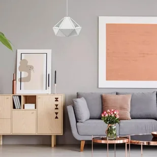 v-tac Oprawa Wisząca V-TAC Pastel Biały Seria Pryzmat 310x180mm VT-7310 - Lampy sufitowe - miniaturka - grafika 8