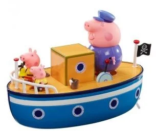 Tm Toys PEPPA Łódka z figurkami PEP05060 - Figurki dla dzieci - miniaturka - grafika 4