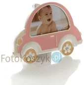 Ramki na zdjęcia - NA Ramka Dziecięca Auto róż zdjęcie 8x5) - miniaturka - grafika 1