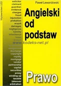 Książki do nauki języka angielskiego - Wydawnictow LED Angielski od podstaw. Prawo. - miniaturka - grafika 1