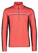 Koszulki sportowe męskie - CMP Męska koszulka Pile Elasticizzato Softech Long Sleeve Shirt, Ferrari Mel, 56 30L1217 - miniaturka - grafika 1