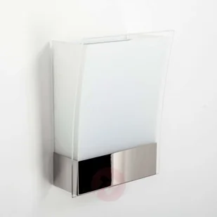 Lampenwelt Lampenwelt Malthe - nowoczes. lampa ścienna ze szkła i metalu - Lampy ścienne - miniaturka - grafika 4