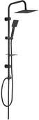 Zestawy prysznicowe - Laveo Kolumna natryskowa czarna DROP PL5 70KX - miniaturka - grafika 1