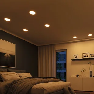 Paulmann panel LED Aero ZigBee CCT chrom 17,5cm - Oprawy, klosze i abażury - miniaturka - grafika 3