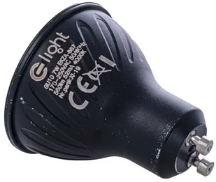 Milagro Czarna Żarówka Led 6 W Gu10 Barwa Neutralna EKZA268 - Żarówki LED - miniaturka - grafika 2