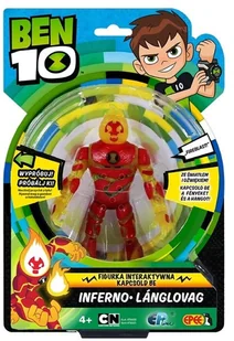 Epee Ben 10 Figurka deluxe 15cm Inferno 229380 - Figurki dla dzieci - miniaturka - grafika 5