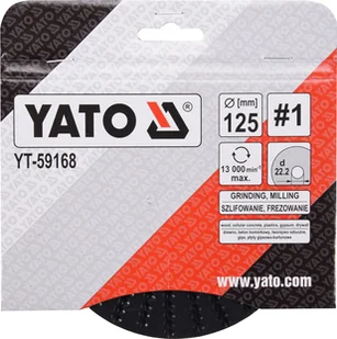 Yato Tarnik wypukły do drewna 125mm nr1 YT-59168 YT-59168 - Pilniki - miniaturka - grafika 5