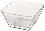 Miski i półmiski - Miseczka SALATERKA miska szklana kwadratowa 10 cm 124711 - miniaturka - grafika 1
