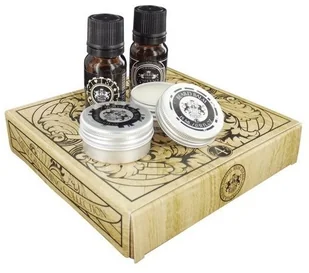 Dear Barber SET Mini Grooming M) olejek do brody 10ml + edt 10ml + wosk do wąsów 15ml + balsam do brody 15ml - Kosmetyki i akcesoria do pielęgnacji brody - miniaturka - grafika 3