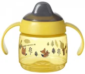 Bidony dla dzieci - Tommee Tippee Kubek niekapek Superstar 190ml 4m+ Yellow Raty 10x0% do 15.04.2022! - miniaturka - grafika 1