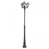 Lampy ogrodowe - Su-Ma Witraż wys. regulowana 185-285cm. Latarnia ogrodowa potrójna OGMWN 3 N OGMWN 3 N - miniaturka - grafika 1