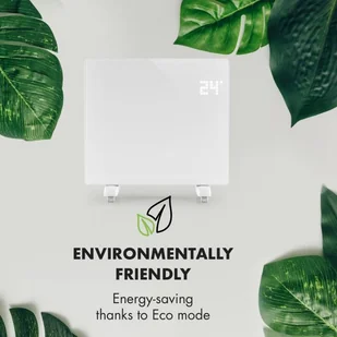 Klarstein Klarstein Bornholm Single Smart, grzejnik konwekcyjny, 1000 W, sterowanie przy użyciu aplikacji, biały ACO7-BrnhlmSnglSmrtW - Ogrzewanie przenośne - miniaturka - grafika 10