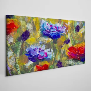 PL Coloray Obraz na Płótnie kwiaty 100x50cm - Obrazy i zdjęcia - miniaturka - grafika 3