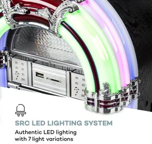 Auna Arizona Szafa grająca Czarna - Wieże - miniaturka - grafika 6