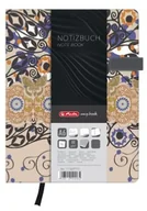 Szkolne artykuły papiernicze - Herlitz 11369717 writing notebook my. book Lady, Romantic z zapięciem na magnes, A6, 96 arkuszy w linie 11369717 - miniaturka - grafika 1