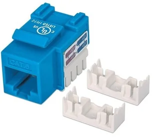 Keystone Intellinet Intellinet Moduł Cat6 UTP RJ45 zaciskany niebieski 210737 - Wtyczki i adaptery - miniaturka - grafika 5
