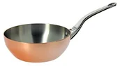Rondle - De Buyer Prima Matera 6436.24 stożkowej Sauteuse, miedź, pomarańczowy, 45,5 x 24 x 13 cm 6436.24 - miniaturka - grafika 1