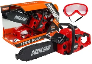 LEANToys Zestaw Majsterkowicza Piła + Okulary Ochronne 4085 - Mały majsterkowicz LEANToys Zestaw Majsterkowicza Piła + Okulary Ochronne 4085 - Mały majsterkowicz - miniaturka - grafika 1