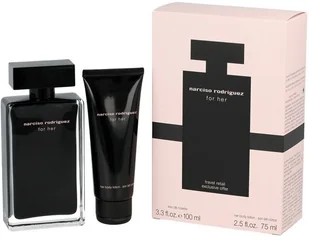 Narciso Rodriguez For Her Zestaw woda toaletowa spray 100ml + balsam do ciała 75ml - Zestawy perfum damskich - miniaturka - grafika 2