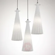 Lampy sufitowe - Selene Lampa wisząca Costa Rica, 3-punktowa, biała - miniaturka - grafika 1