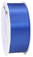 Pasmanteria - Unbekannt C.E. Pattberg SATIN królewski niebieski, 25 m satynowa wstążka do pakowania prezentów, szerokość 40 mm, taśma prezentowa do dekoracji i majsterkowania, taśma dekoracyjna do prezentów, na każdą okazję 7184025-612 - miniaturka - grafika 1