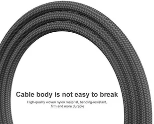 Baseus Kabel Rapid USB-C LED 2m Black BSU013BLK - Kable USB Baseus Kabel Rapid USB-C LED 2m Black BSU013BLK - Kable USB - miniaturka - grafika 6