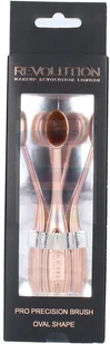 Makeup Revolution Pro Brush Oval Shape Szczoteczka do makijażu 5029066088864 - Pędzle do makijażu - miniaturka - grafika 3