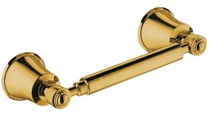 Omnires Uchwyt na papier 21 cm ZŁOTY,Art Line AL53510GL - Stojaki i wieszaki na papier toaletowy - miniaturka - grafika 2