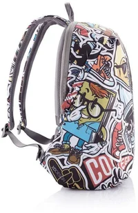XD Design Plecak antykradzieżowy miejski XD Design Bobby Soft Art Art - graffiti P705.868 - Plecaki - miniaturka - grafika 3