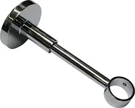 Karnisze - Gardinia 31051 wspornik do karniszy 1-rzędowy zamknięta, seria Chicago, średnica 20 MM, chrom 31051 - miniaturka - grafika 1