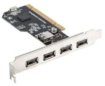 LANBERG Karta Lanberg PCI > USB 2.0 5-port PCI-US2-005 - Kontrolery - miniaturka - grafika 2
