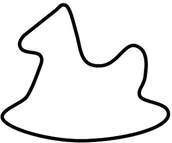 Formy do ciast - WMF Kaiser forma do wycinania ciasta Koń na biegunach 7 cm Boże Narodzenie Premium wysokiej jakości ze stali nierdzewnej łatwe, precyzyjne wyciąć bezpieczne, przyjemne użytkowanie 2300612362 - miniaturka - grafika 1