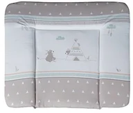 Przewijaki - Roba Przewijak 'Indibär', miękka podkładka do przewijania 85 x 75 cm, podkładka do przewijania dla niemowląt powlekana PU - miniaturka - grafika 1