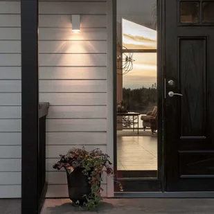 Konstmide Kinkiet zewnętrzny Antares downlight 16,5cm, biały - Lampy ogrodowe - miniaturka - grafika 3