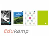 Szkolne artykuły papiernicze - Inter-druk Brulion A5 160k. mix kratka ZE37INT - miniaturka - grafika 1