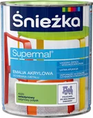 Emalie - ŚNIEŻKA Supermal Emalia Akrylowa Satynowy Połysk migdałowy 0,8 L - miniaturka - grafika 1