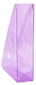 Pojemniki biurowe - OFFICE PRODUCTS Pojemnik na dokumenty OFFICE PRODUCTS, ażurowy, A4, transparentny fioletowy 21215511-09 - miniaturka - grafika 1