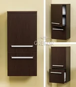 Szafki łazienkowe - Szafka wisząca niska podwójna seria Fokus W FKS-W-RN/1 - miniaturka - grafika 1